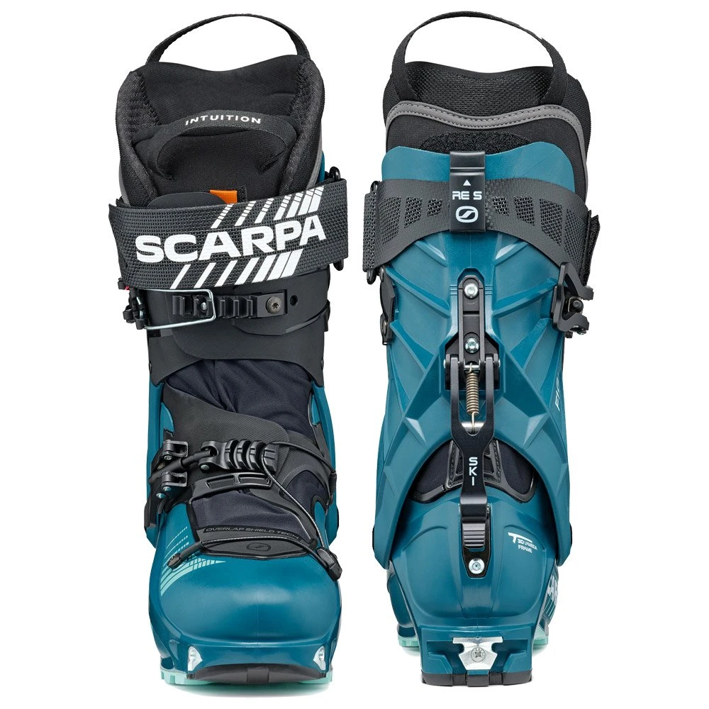 Chaussures De Ski Randonnée Scarpa F1 Gt Wmn Petrol Aqua 4 Chaussures De Ski Randonnée Scarpa F1 Gt Wmn Petrol Aqua – Image 3