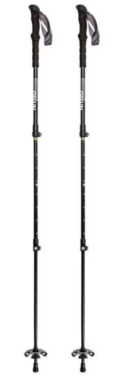 Bâton Nitro Telescoping Poles Black-Grey-Green