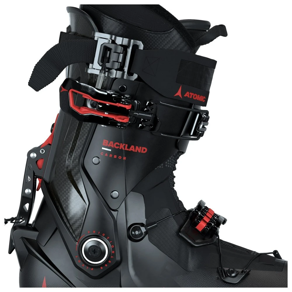 Chaussures De Ski Randonnée Atomic Backland Carbon Black Red 4 Chaussures De Ski Randonnée Atomic Backland Carbon Black Red – Image 2