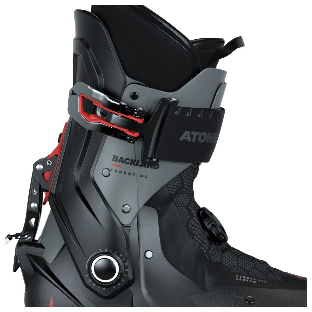 Chaussures De Ski Randonnée Atomic Backland Expert Ul Black Grey Red 4 Chaussures De Ski Randonnée Atomic Backland Expert Ul Black Grey Red – Image 2