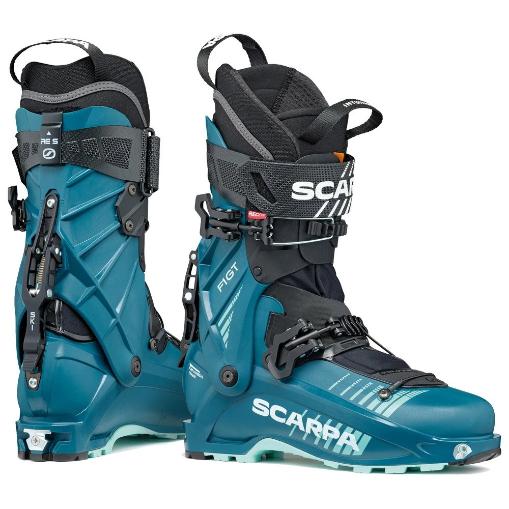 Chaussures De Ski Randonnée Scarpa F1 Gt Wmn Petrol Aqua 8 Chaussures De Ski Randonnée Scarpa F1 Gt Wmn Petrol Aqua – Image 7