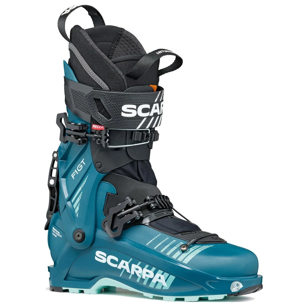 Chaussures De Ski Randonnée Scarpa F1 Gt Wmn Petrol Aqua 5 Chaussures De Ski Randonnée Scarpa F1 Gt Wmn Petrol Aqua – Image 4
